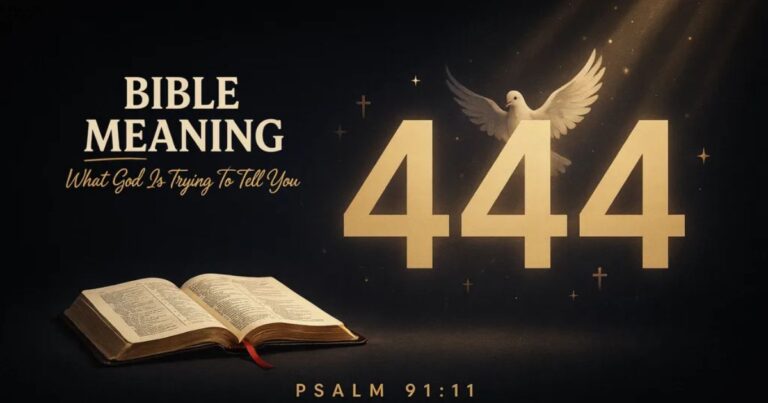 444 Meaning Bible Discover God's Divine Message in Numbers