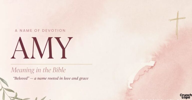Amy Meaning in Bible