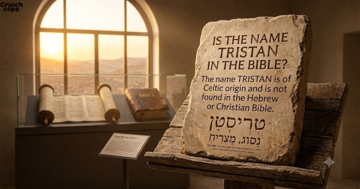 Is the Name Tristan in the Bible?