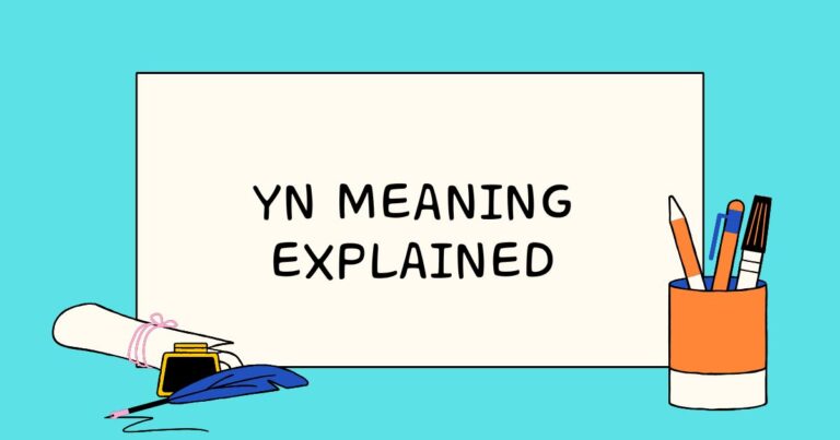 YN Meaning Explained